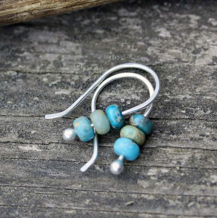 Amora | Turquoise Beaded Earrings