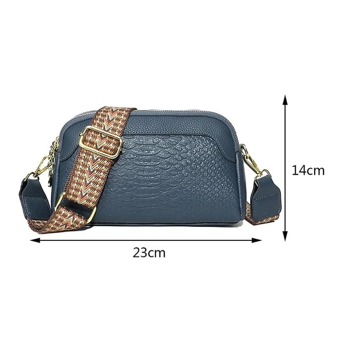 Mirellia | Elegant Charm Mini Crossbody Bag Croc Pattern