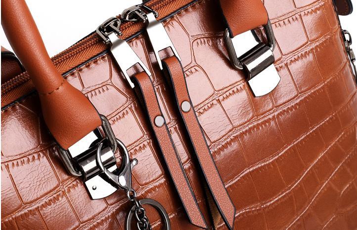 Rosmira | 4-Piece Leather Bag Set