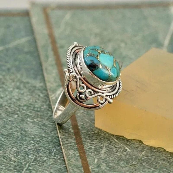 Reign | Boho turquoise ring