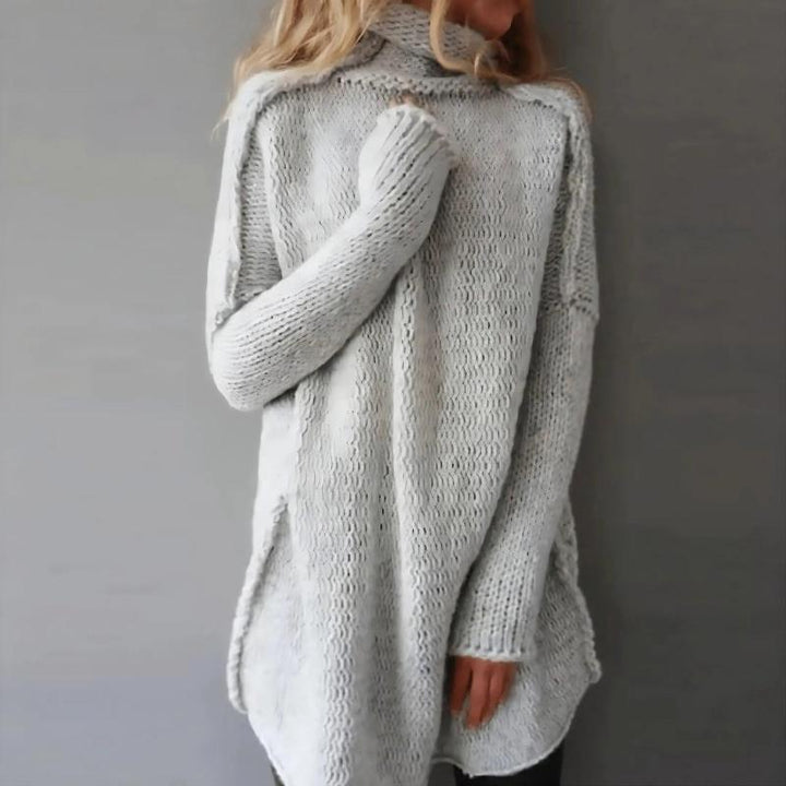 Sofia | Handcrafted cable knit sweater