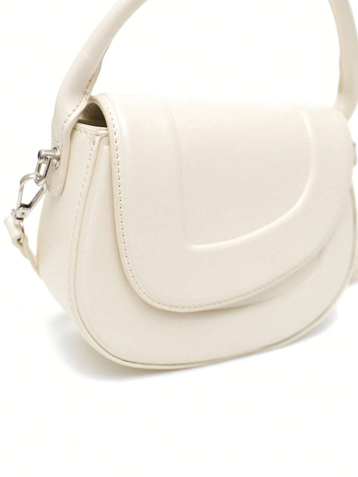 Novessa | Luxe Statement Minimalist Saddle Bag