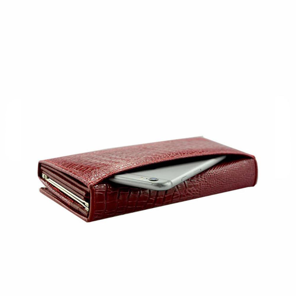 Ismoria | Elegant Embossed RFID Wallet