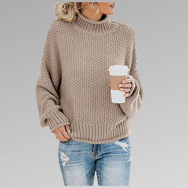 Temia | Cozy knit turtleneck sweater