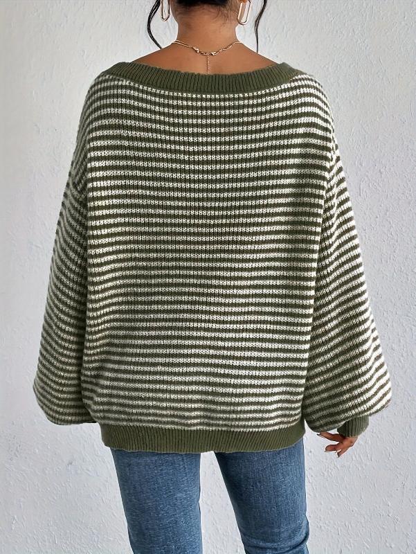 Althea | Loose knit sweater with dropped shoulders