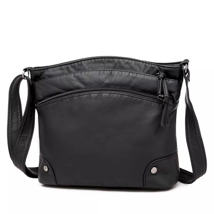 Ricah | Sleek leather shoulder bag