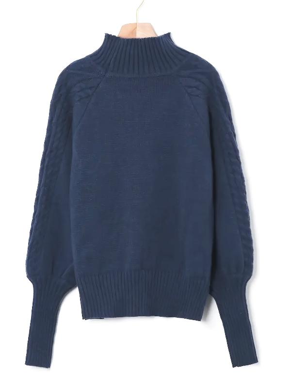 Scarlette | Cable knit sweater with dropped shoulders