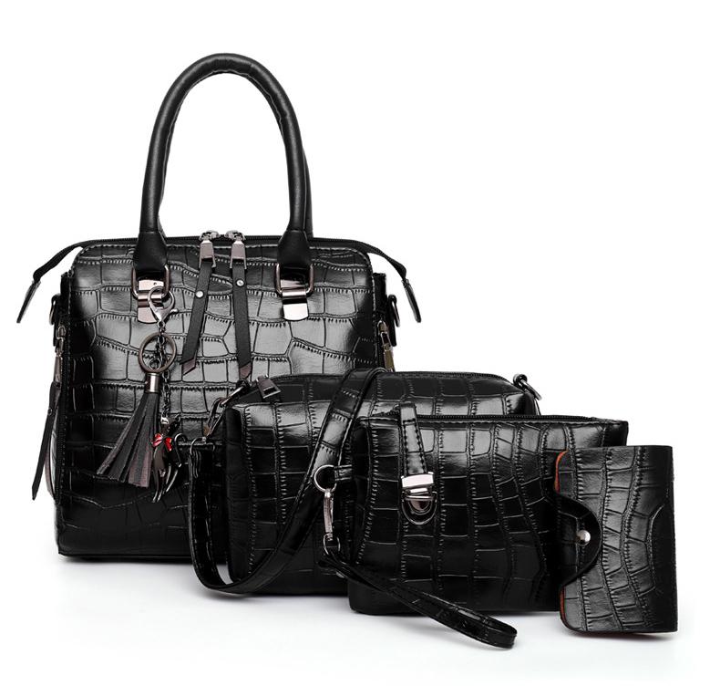 Rosmira | 4-Piece Leather Bag Set