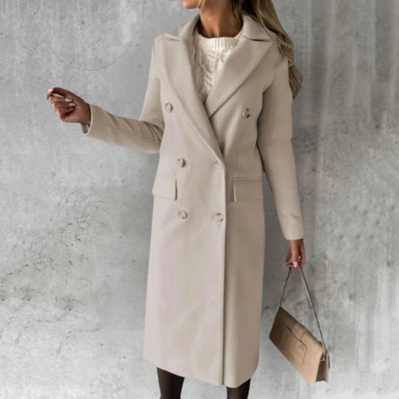 Cassandra | City chic wool trench