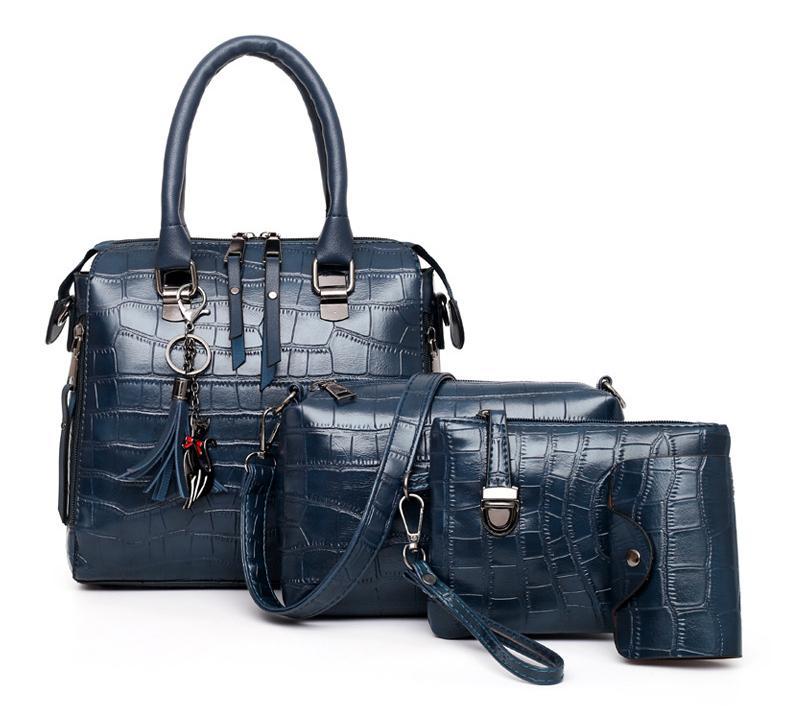 Rosmira | 4-Piece Leather Bag Set