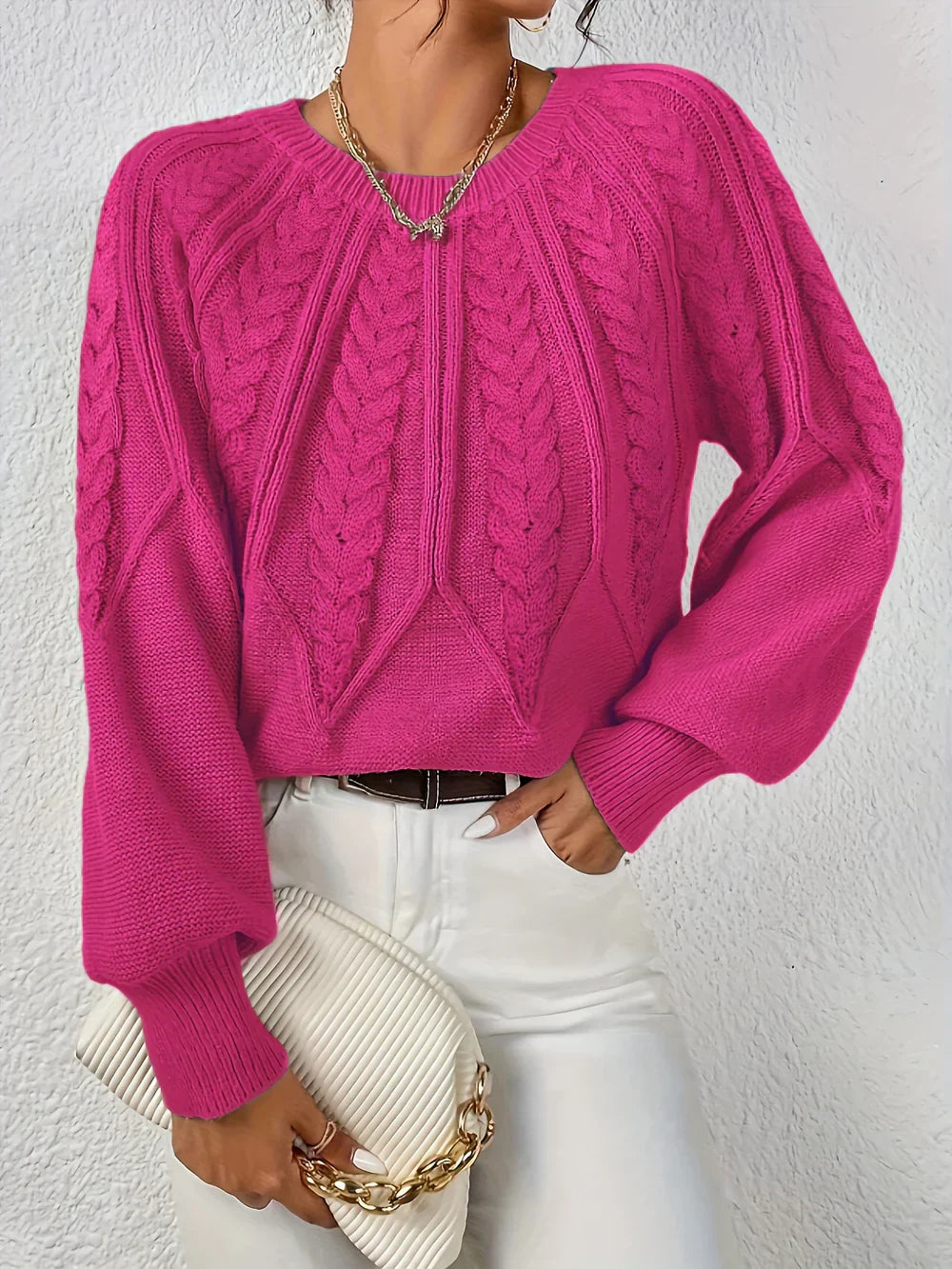 Milani | Elegant braided sweater