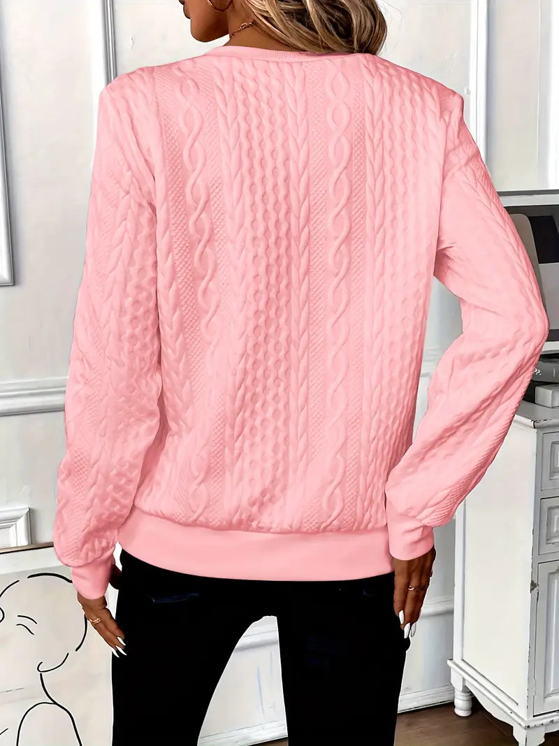 Romy - Elegant zip sweater