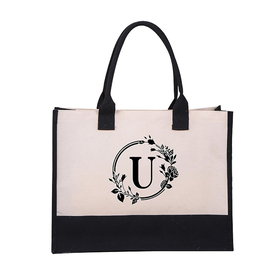 Aisora | Personalized Tote Bag with Letter