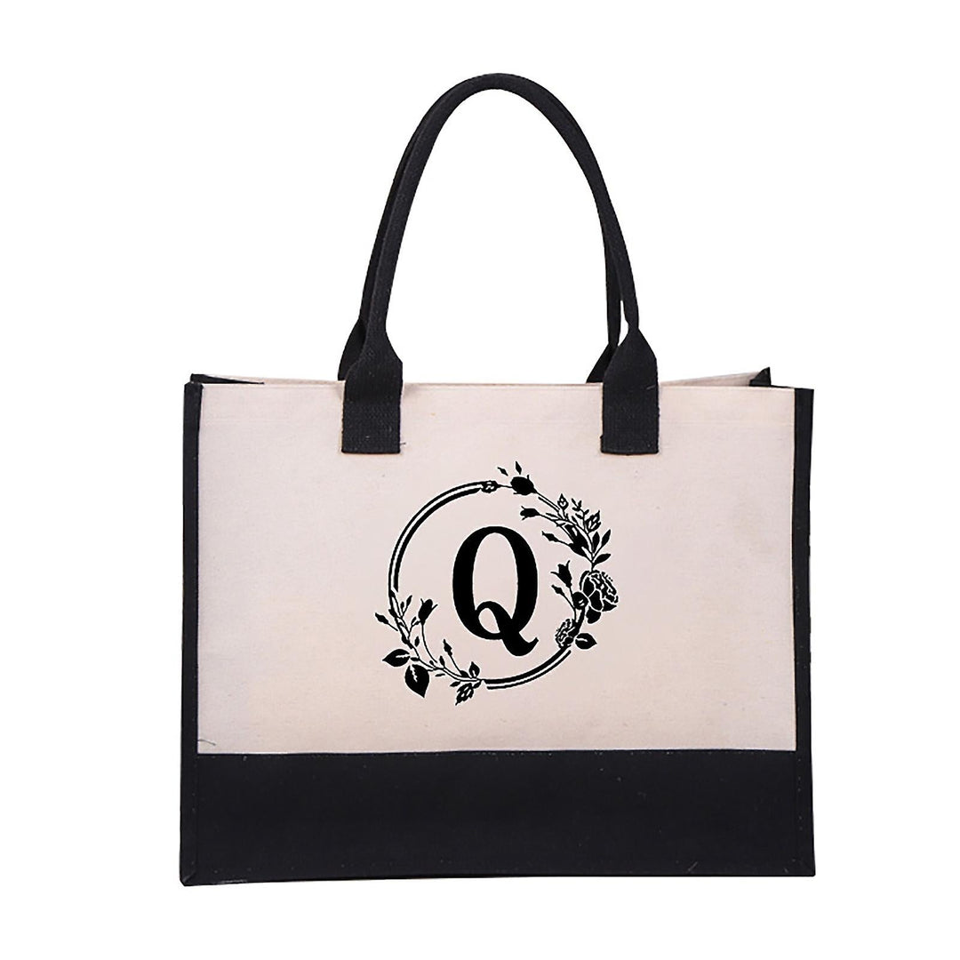 Aisora | Personalized Tote Bag with Letter