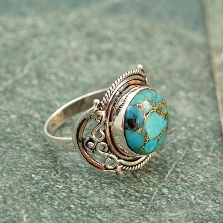 Reign | Boho turquoise ring