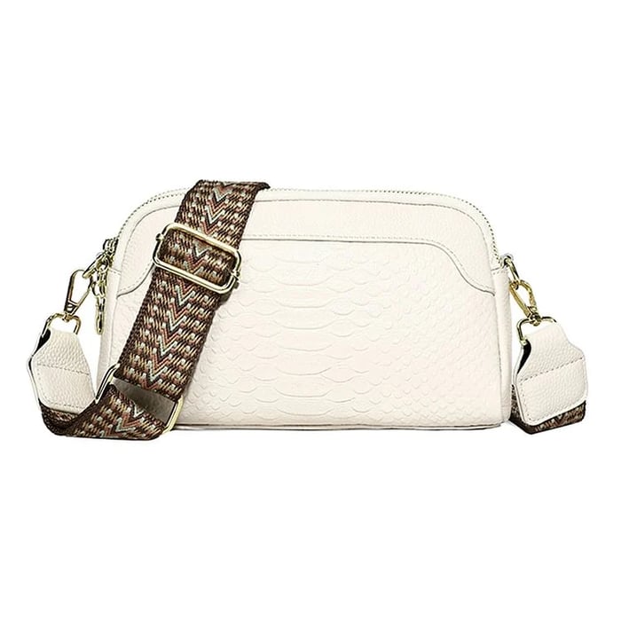 Mirellia | Elegant Charm Mini Crossbody Bag Croc Pattern