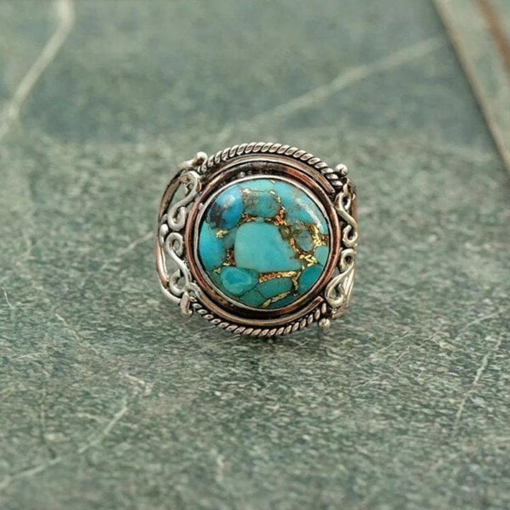 Reign | Boho turquoise ring