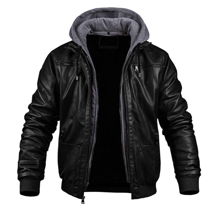 George | Premium leather winter jacket