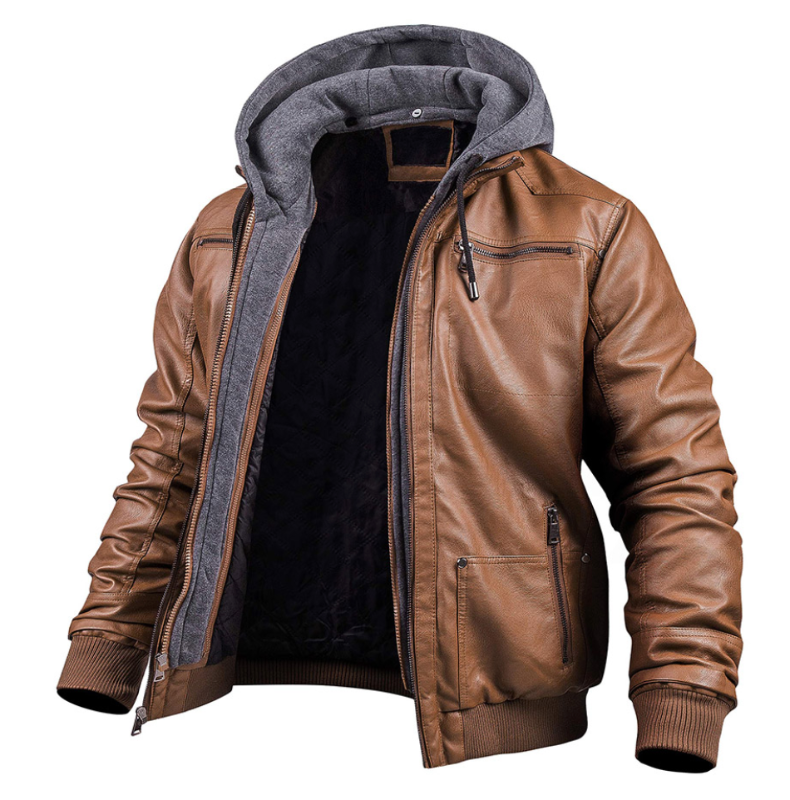 George | Premium leather winter jacket