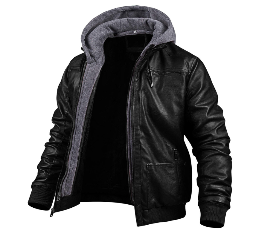 George | Premium leather winter jacket