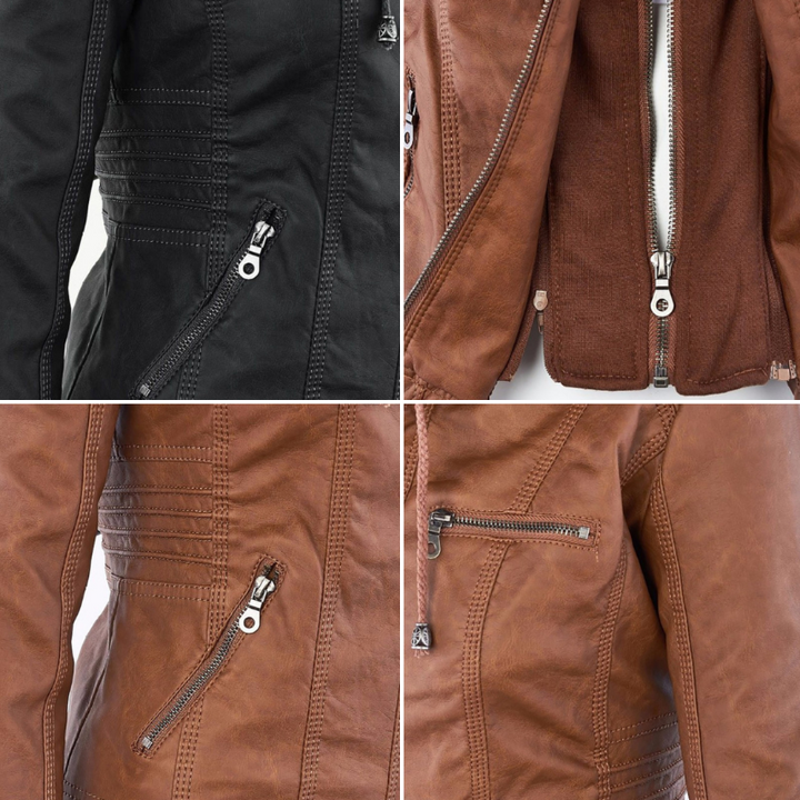 Terry | Vegan leather jacket