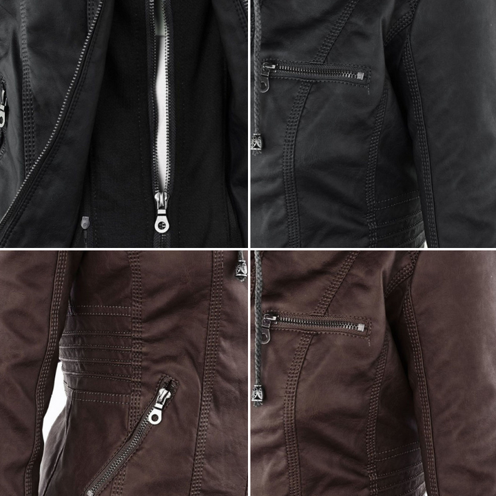 Terry | Vegan leather jacket