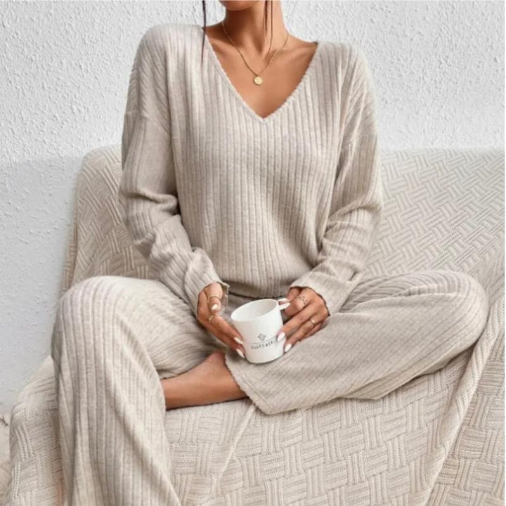 Miya | Rib-knit 2-piece set