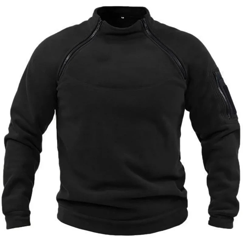 Vic | Tactical military zip-up sweatshirt