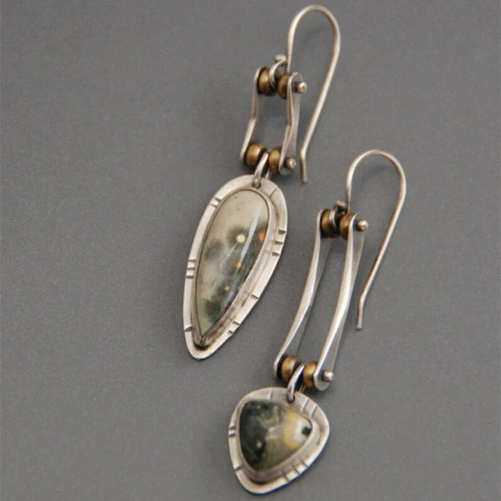 Teresita | Long mechanical punk earrings