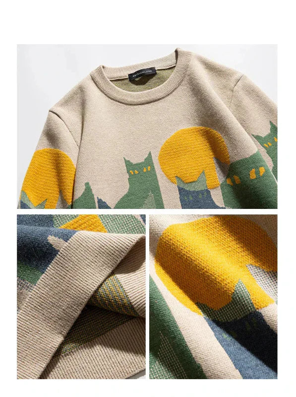 Andi | Moonlight cat sweater