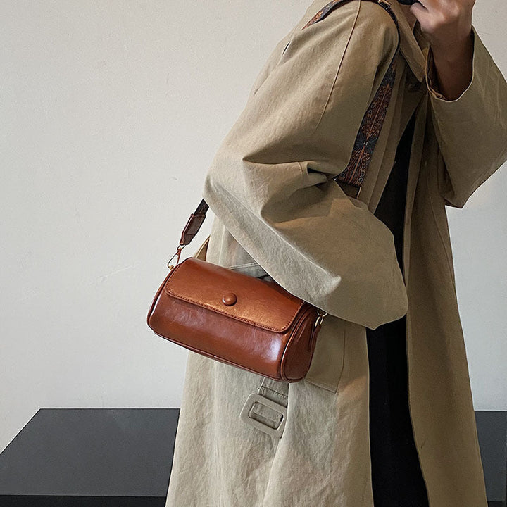 Solianne | Vintage Flap Crossbody Bag