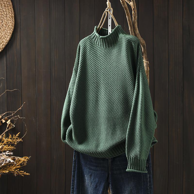 Maya | Soft and elegant waffle-knit sweater