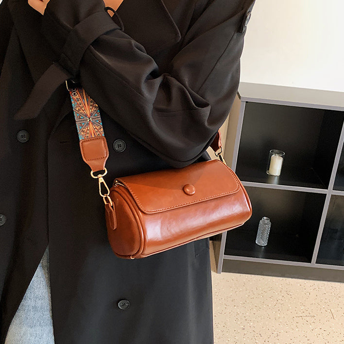 Solianne | Vintage Flap Crossbody Bag