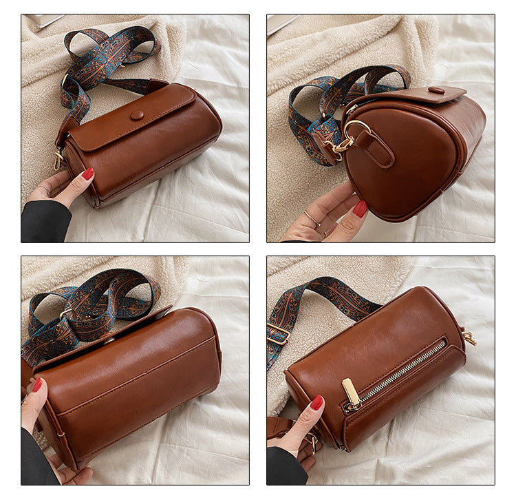 Solianne | Vintage Flap Crossbody Bag