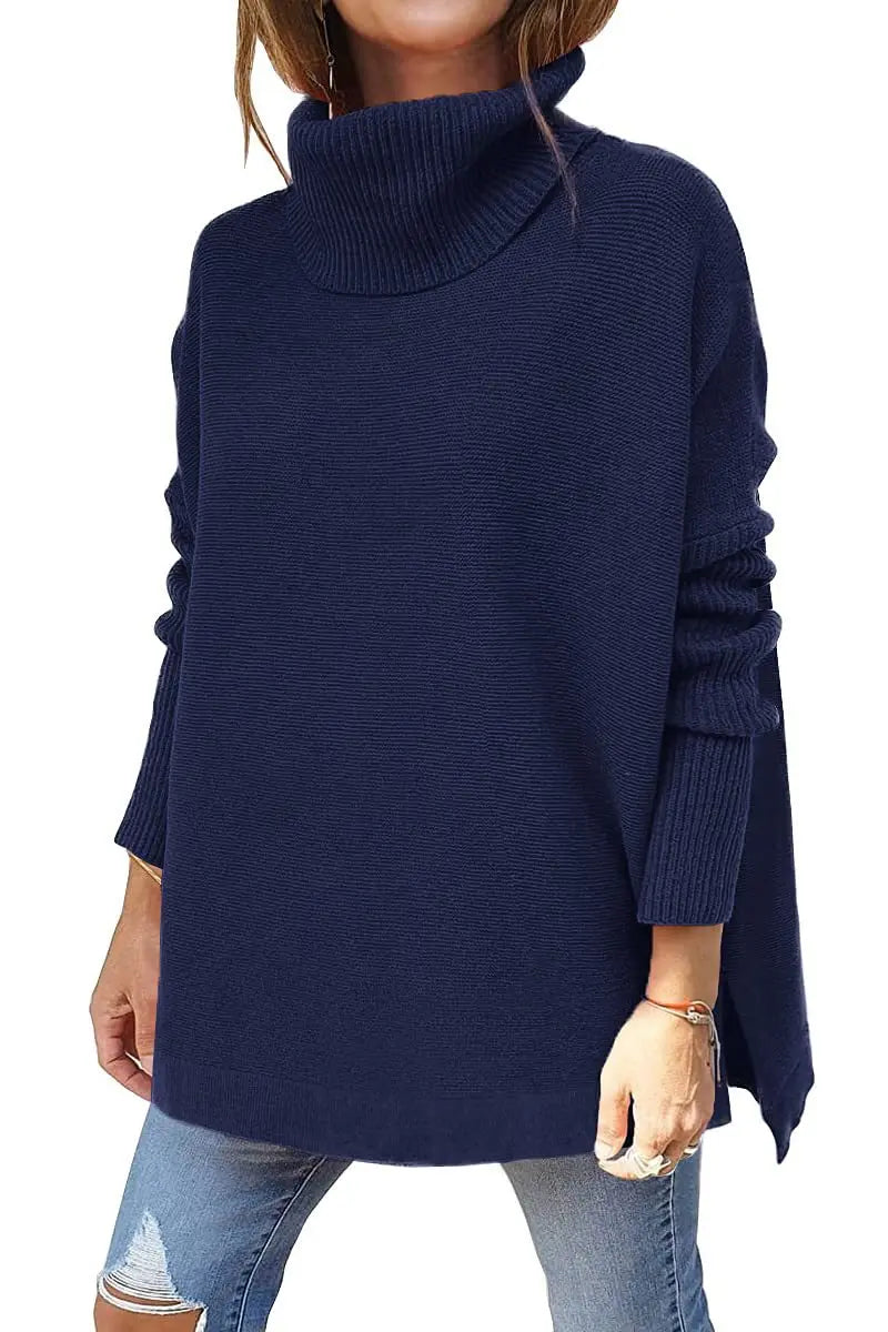 Emi - High neck knitted sweater