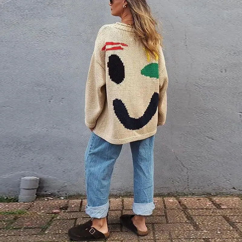 Shelly | Oversized boho sweater