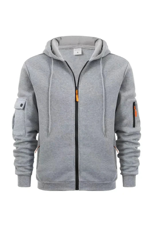 Zeus | Men's full zip hoodie jacket