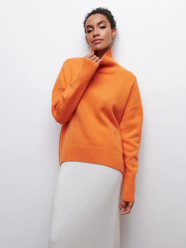 Neasa | Sweater with turtle neck