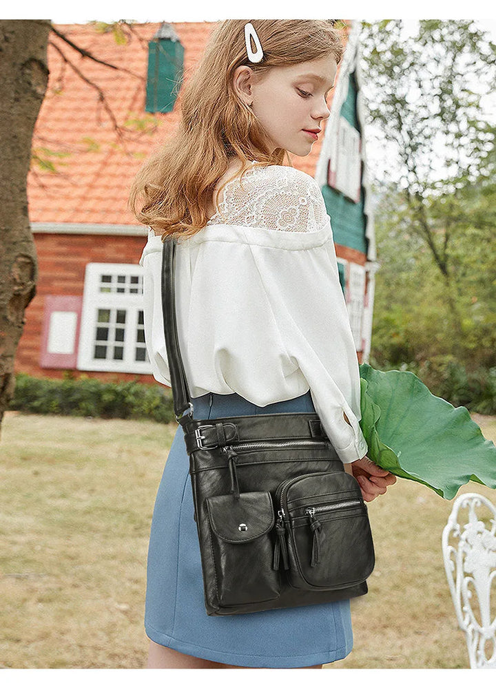 Elietta | Chic Crossbody Bag with Multiple Pockets