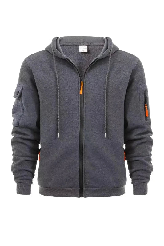 Zeus | Men's full zip hoodie jacket