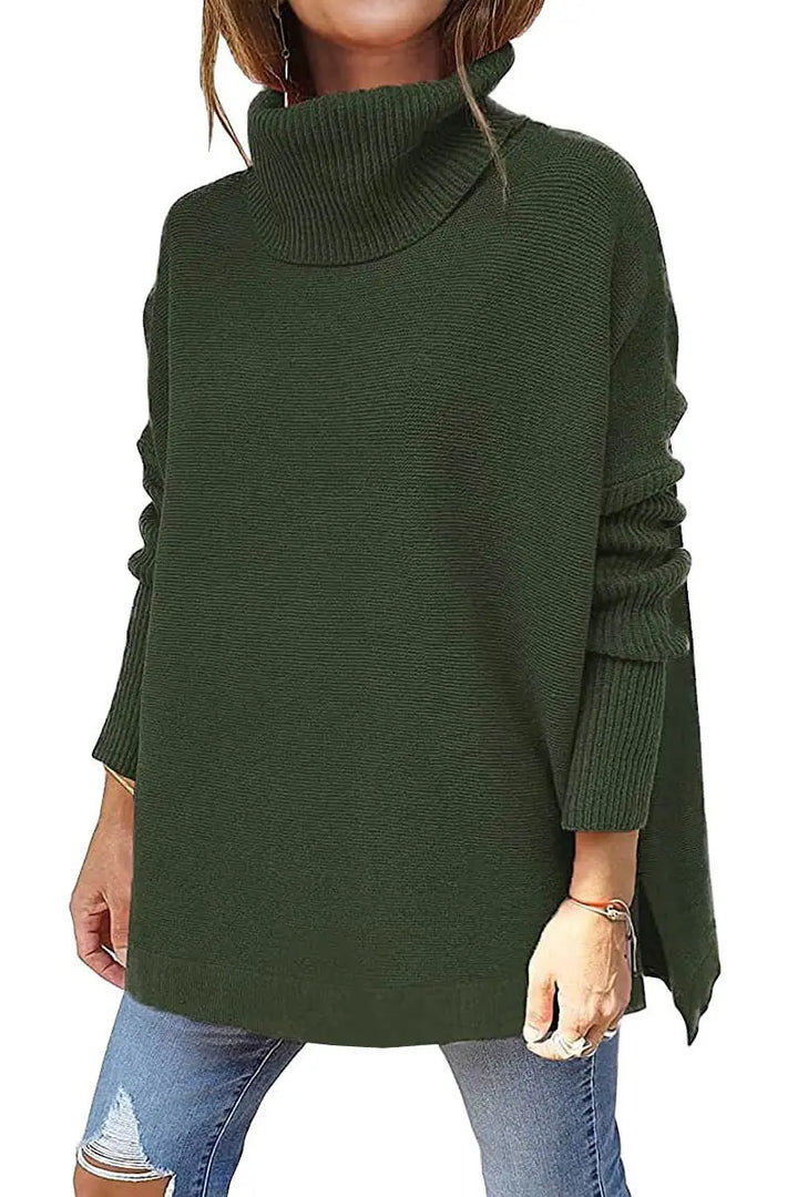 Emi - High neck knitted sweater