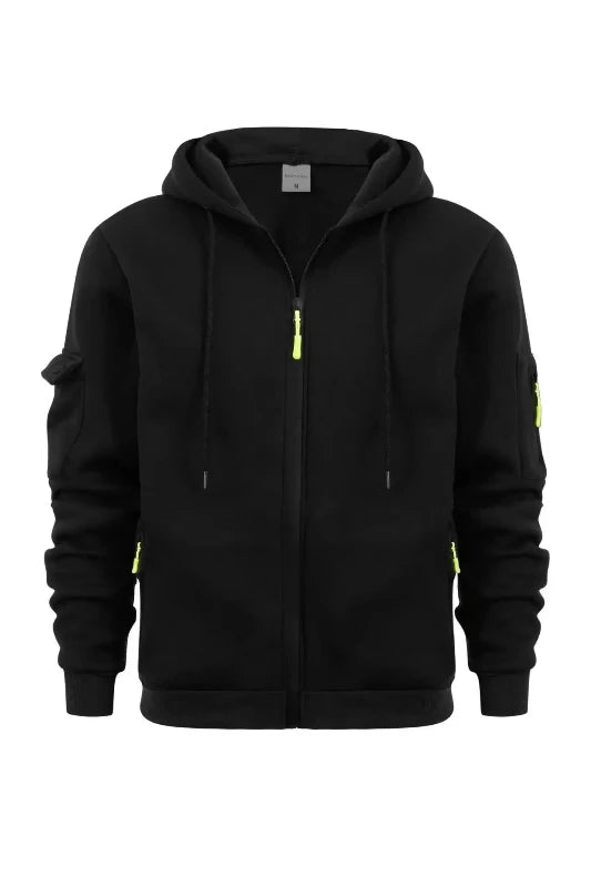 Zeus | Men's full zip hoodie jacket