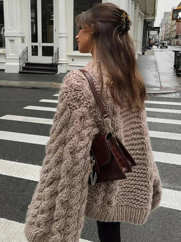 Jovelyn | Cosy knitted oversized cardigan