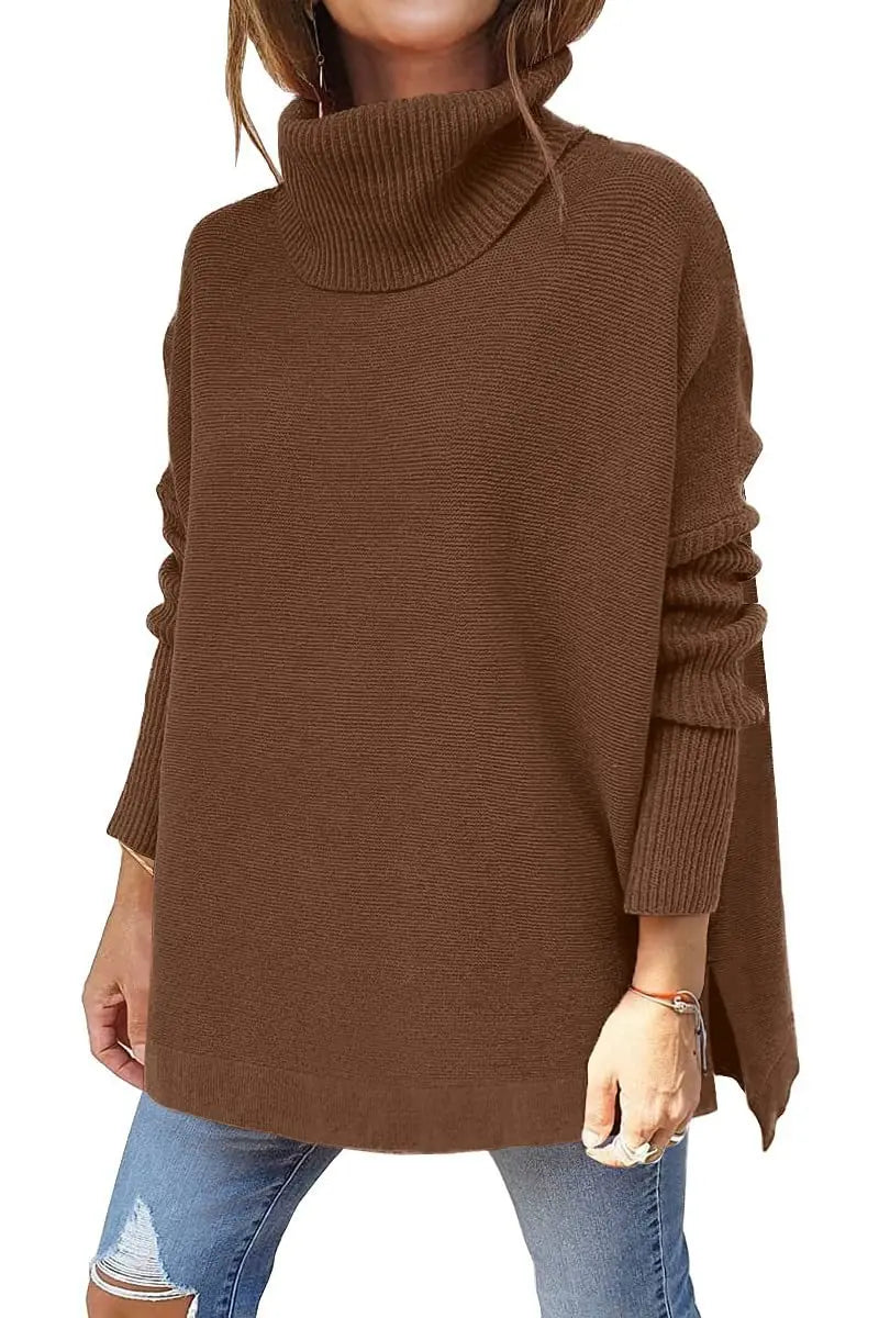 Emi - High neck knitted sweater