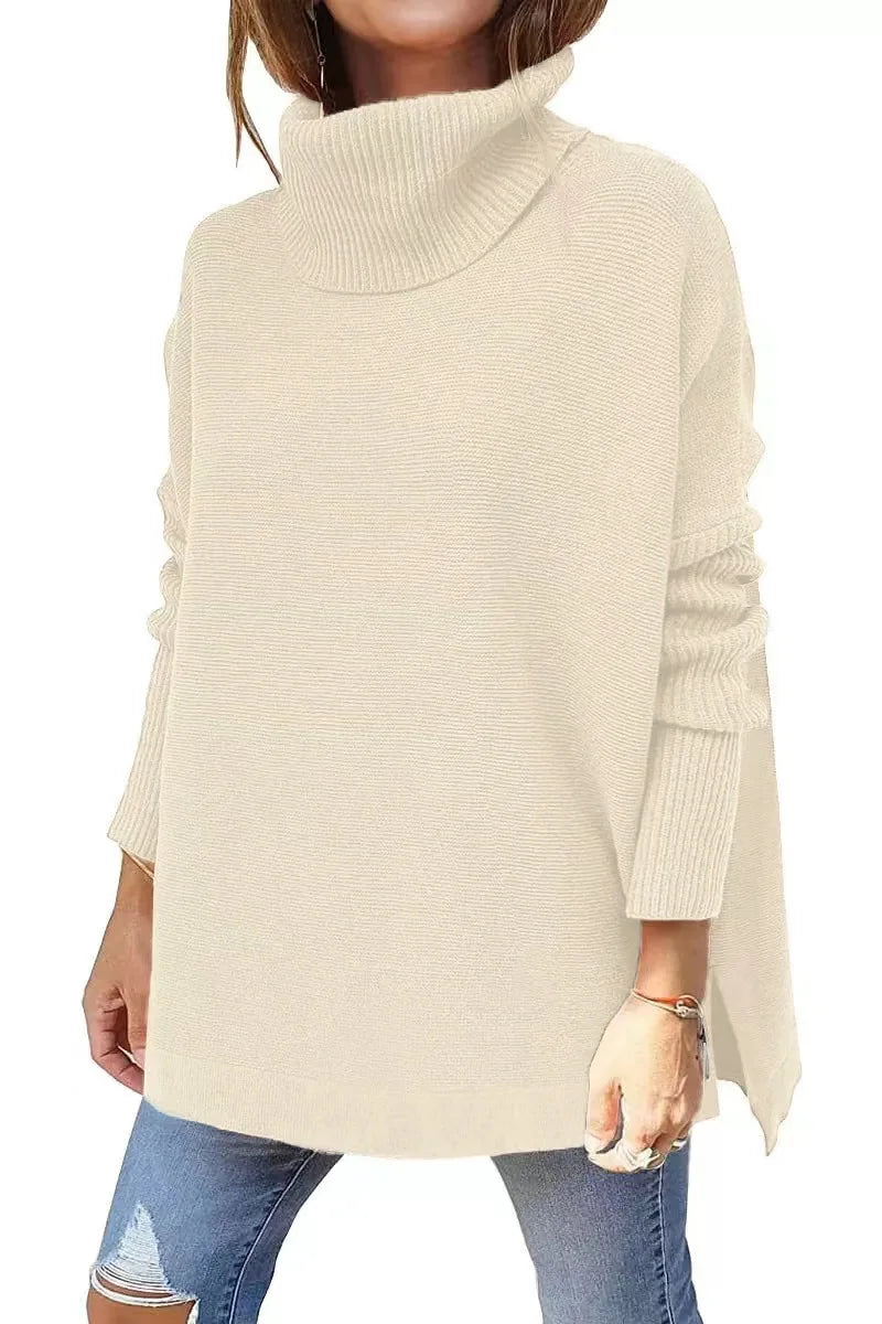 Emi - High neck knitted sweater