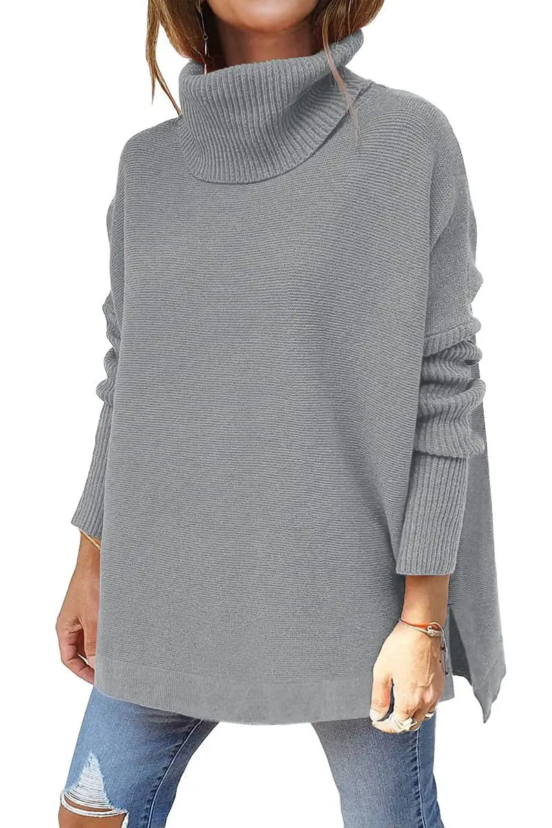 Emi - High neck knitted sweater