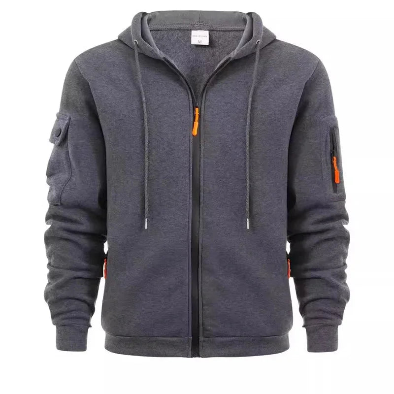 Zeus | Men's full zip hoodie jacket