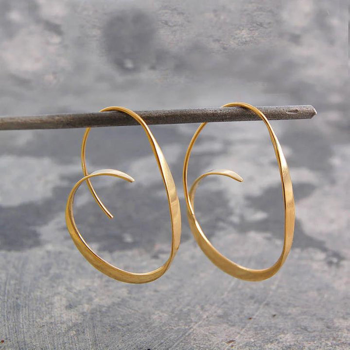 Jas | Spiral shaped earrings