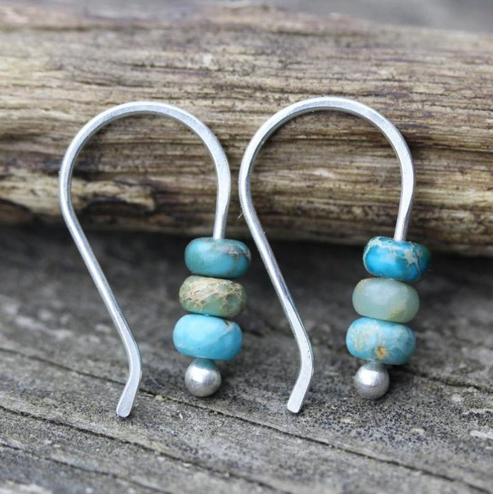 Amora | Turquoise Beaded Earrings