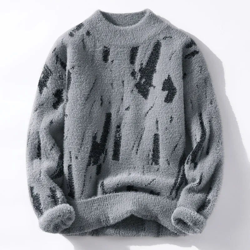 Jefferson | Mixed knit sweater